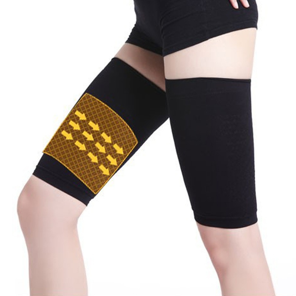 1 Pair Slimming Thighs Shaper Elastic Stretch Plas